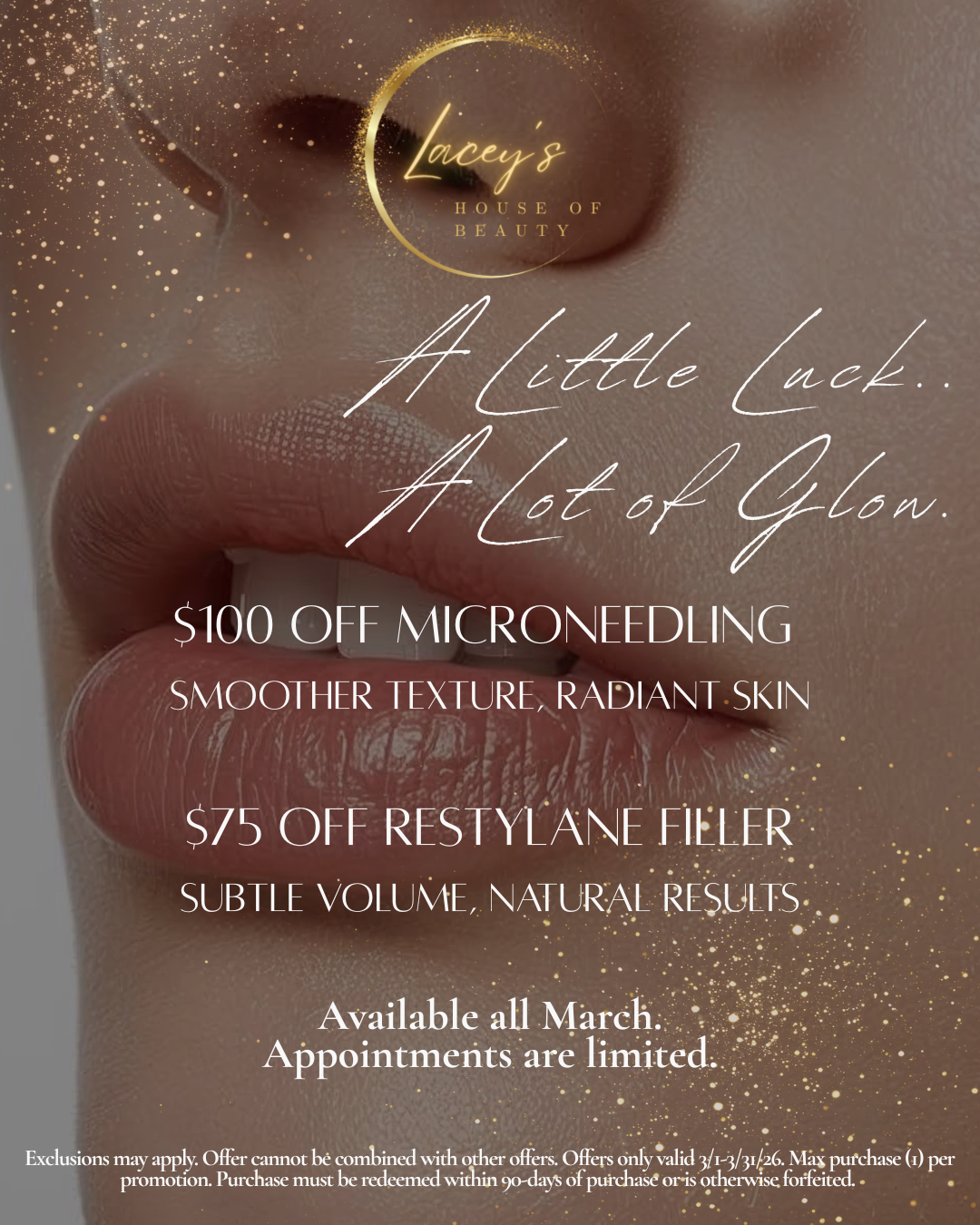 Pot O' Gold: $100 OFF Microneedling